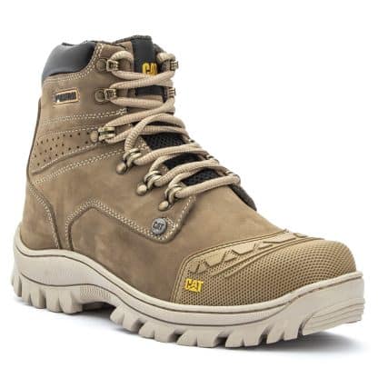 Bota 2190 Crema Nobuck Bico PVC