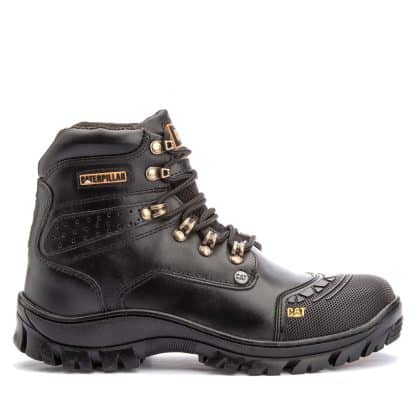 Bota 2190 Preto Látego Bico PVC