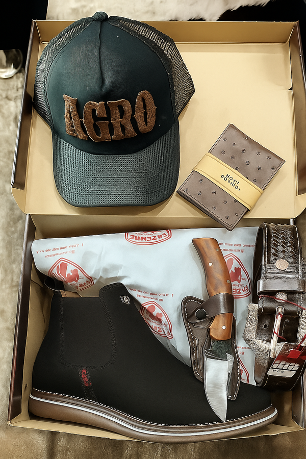 KIT TEXANO OFICIAL ESTILO RESPEITO Y ACTITUD