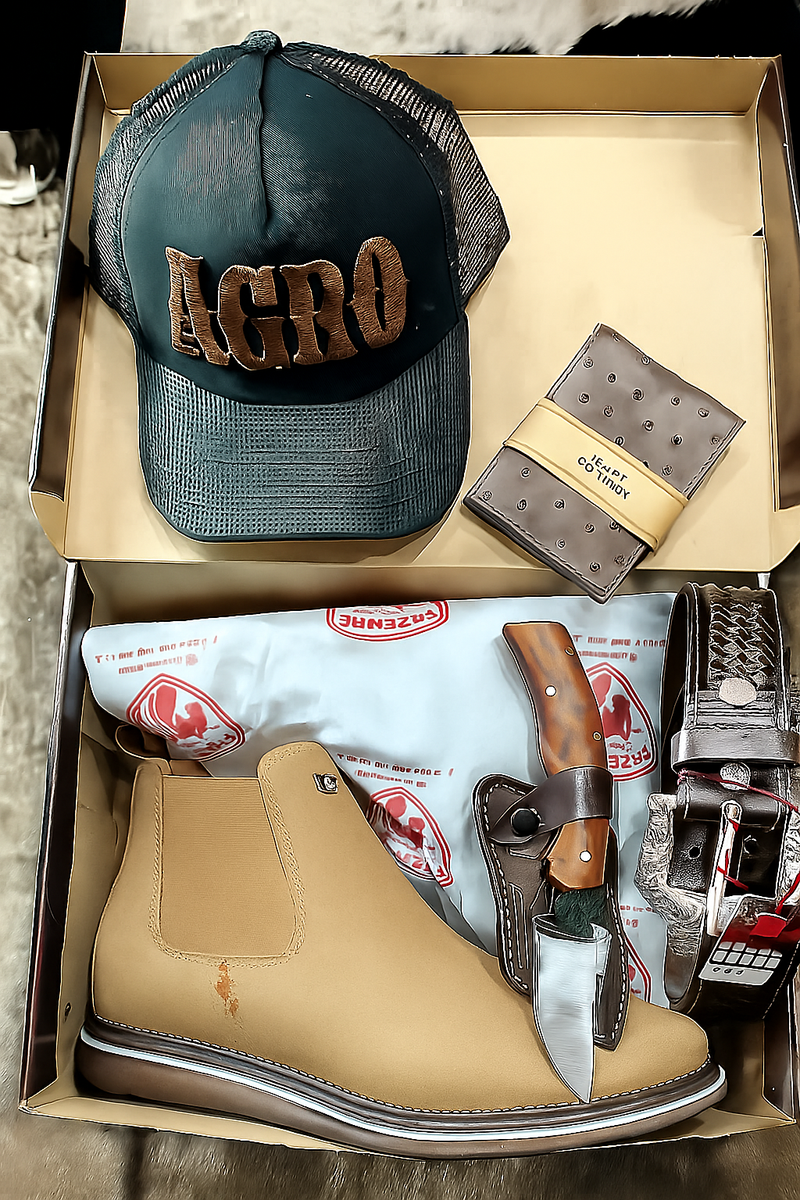 KIT TEXANO OFICIAL ESTILO RESPEITO Y ACTITUD