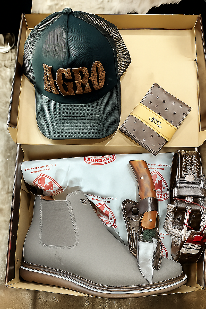 KIT TEXANO OFICIAL ESTILO RESPEITO Y ACTITUD